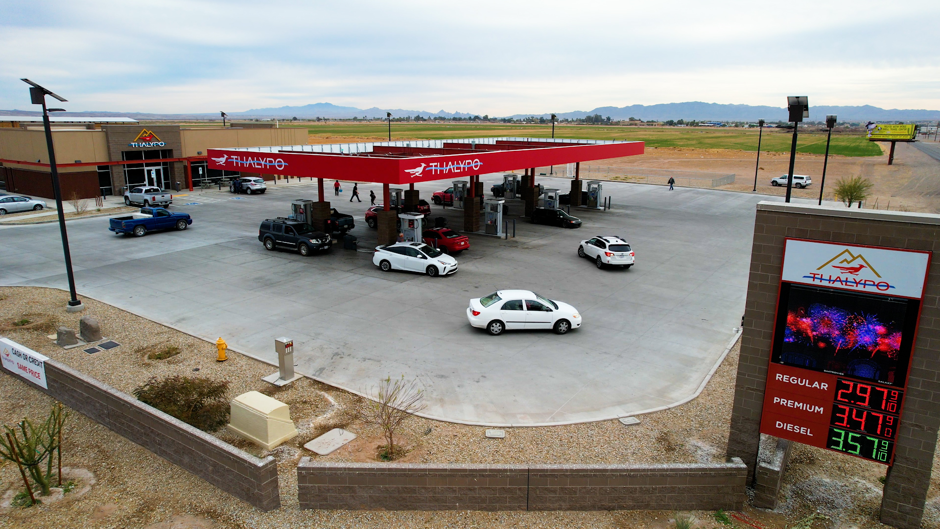 thaylpo gas station Mohave valley